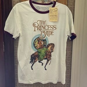 Fabulous Book T-shirt. Princess Bride, never worn, still has tag.  Men’s L. Mint